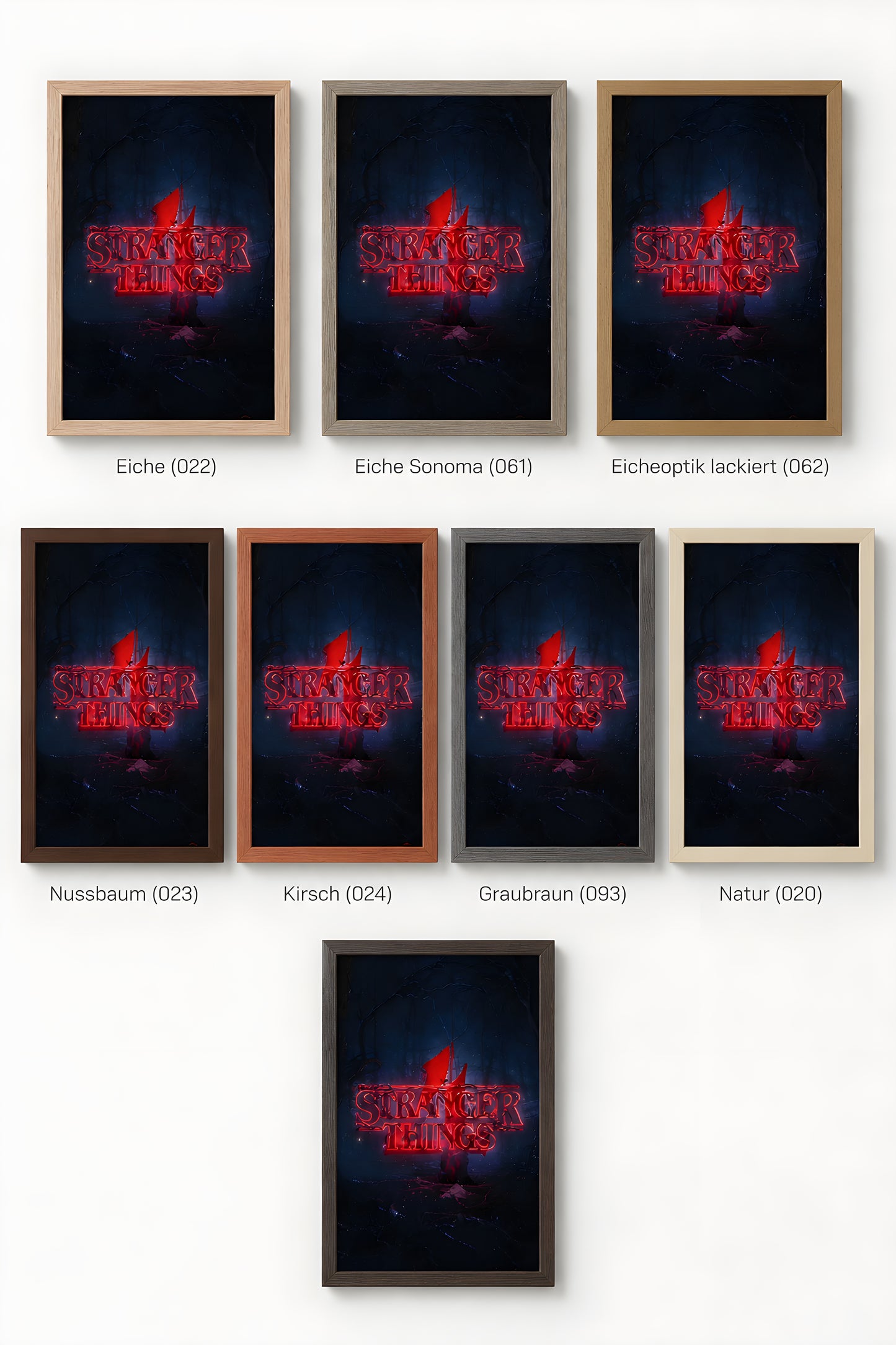 Echtholzrahmen 40x50 Ideal für Eure Collectibles