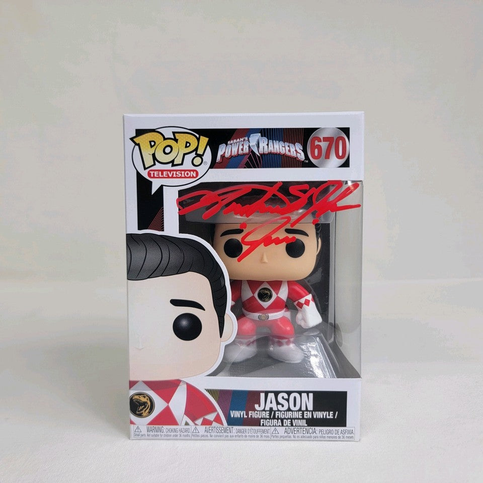 Power Rangers ~ JASON #670 signed by Austin St. John