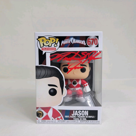 Power Rangers ~ JASON #670 signed by Austin St. John