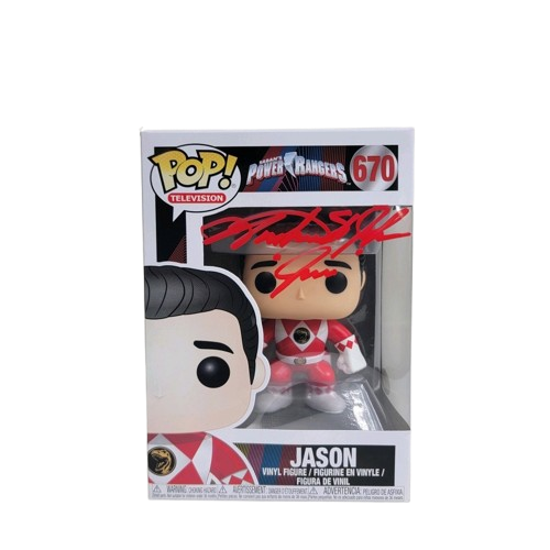 Power Rangers ~ JASON #670 signed by Austin St. John